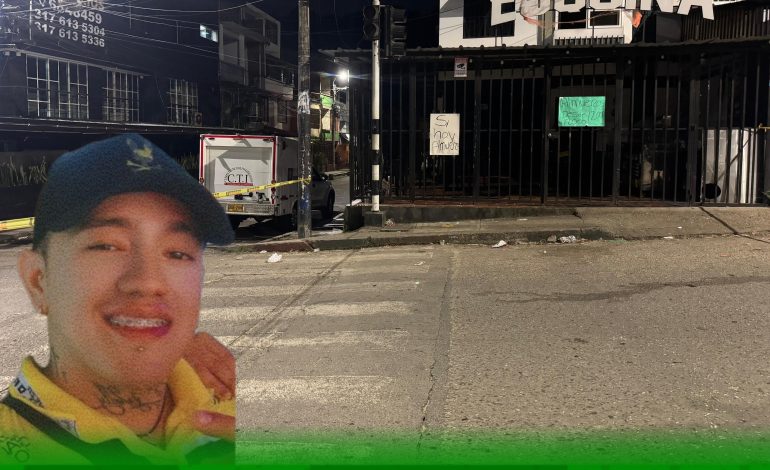  EL WELLY NO RESISTIÓ A SIETE BALAZOS EN EL CARMEN DE FLORIDABLANCA.